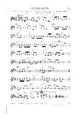 descargar la partitura para acordeón Confesion (Confession) (Tango) en formato PDF