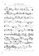 descargar la partitura para acordeón La Maleva (La Maudite) (Tango) en formato PDF