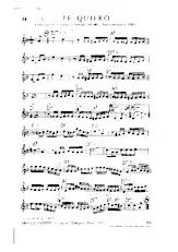 download the accordion score Te Quiero in PDF format