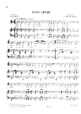 download the accordion score Mon frère in PDF format