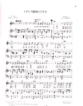 download the accordion score Les mirettes in PDF format