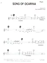 scarica la spartito per fisarmonica Song of ocarina in formato PDF