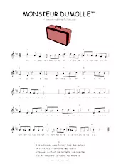 descargar la partitura para acordeón Monsieur Dumollet en formato PDF