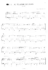 descargar la partitura para acordeón Au plaisir des bois (Valse) en formato PDF