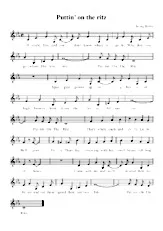 scarica la spartito per fisarmonica Puttin on the Ritz in formato PDF