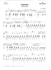 descargar la partitura para acordeón Carinita (Paso Doble en 3 temps) (1er + 2ème Accordéons) en formato PDF