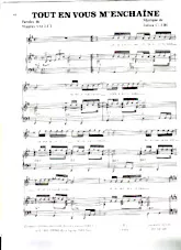 download the accordion score Tout en vous m'enchaîne in PDF format