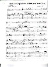 download the accordion score Souffrir par toi n'est pas souffrir in PDF format