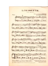 descargar la partitura para acordeón Louisette (Valse Musette) en formato PDF
