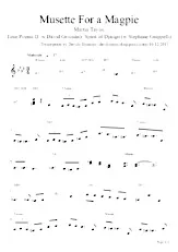 télécharger la partition d'accordéon Musette for a magpie au format PDF