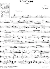 descargar la partitura para acordeón Boutade (Valse) (2ème Accordéon) en formato PDF