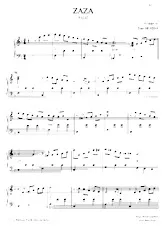 descargar la partitura para acordeón Zaza (Valse) en formato PDF