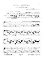 télécharger la partition d'accordéon Suite Espagnole (Piano) au format PDF
