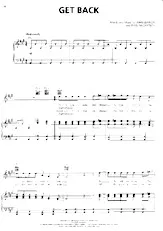 descargar la partitura para acordeón Get Back en formato PDF