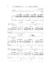 download the accordion score L'amour à la machine in PDF format