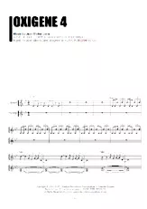 descargar la partitura para acordeón Oxigène 4 en formato PDF