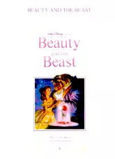 télécharger la partition d'accordéon Beauty and the Beast au format PDF