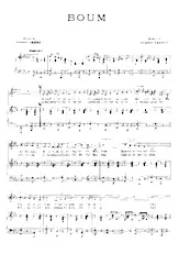 download the accordion score Boum in PDF format