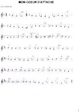 download the accordion score Mon cœur d'attache (Relevé) in PDF format