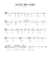 descargar la partitura para acordeón Guide me home en formato PDF