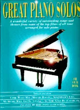 télécharger la partition d'accordéon Great Piano Solos : The Film Book au format PDF