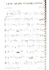 scarica la spartito per fisarmonica Les rois fainéants (Cha Cha Cha) in formato PDF