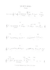 download the accordion score Quien sera (Rumba) in PDF format