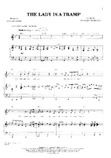 scarica la spartito per fisarmonica The Lady is a Tramp (Chant : Frank Sinatra) in formato PDF