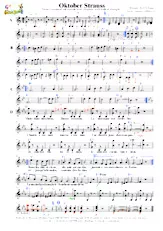 descargar la partitura para acordeón Oktober Strauss en formato PDF