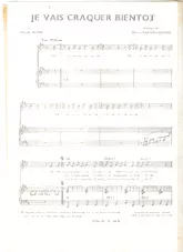 download the accordion score Je vais craquer bientôt in PDF format