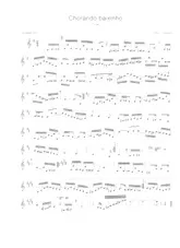 télécharger la partition d'accordéon Chorando baixinho (Partie : Clarinette sib) au format PDF