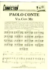 télécharger la partition d'accordéon Via Con Me (Transcription : Frédéric Dautigny) au format PDF