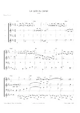 download the accordion score Au café du canal in pdf format