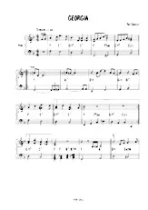 download the accordion score Georgia in PDF format