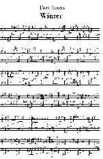 télécharger la partition d'accordéon Winter (Piano) au format PDF