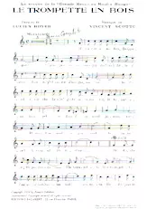télécharger la partition d'accordéon Le trompette en bois (De la Grande Revue du Moulin Rouge) (Chant : Georges Milton) (Marche) au format PDF