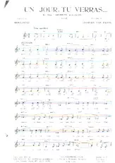 descargar la partitura para acordeón Un jour tu verras (Du film : Secrets d'Alcove) (Valse Chantée) en formato PDF