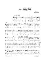 download the accordion score La tempête in PDF format