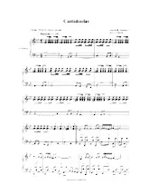 scarica la spartito per fisarmonica Castañuelas (Paso Doble) in formato PDF