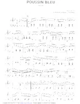download the accordion score Poussin bleu (Valse) in PDF format