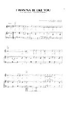 download the accordion score Le livre de la jungle : I wan'na be like you in PDF format
