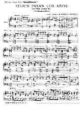 descargar la partitura para acordeón Segun pasan los años (As time goes by) (Du Film : Casablanca) (Chant : Frank Sinatra) en formato PDF