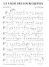 download the accordion score La valse des fourchettes in PDF format