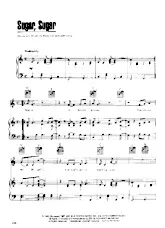 download the accordion score Sugar Sugar in PDF format