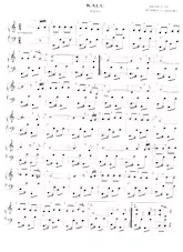 descargar la partitura para acordeón Kalu (Baiao) en formato PDF