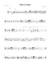 scarica la spartito per fisarmonica Odessa Bulgar in formato PDF