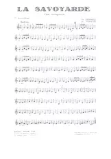 télécharger la partition d'accordéon La Savoyarde (Arrangement Fernyse) (Valse Montagnarde) (2ème Accordéon) au format PDF