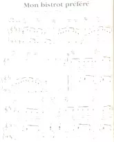 download the accordion score Mon bistrot préféré in PDF format