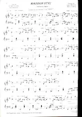 scarica la spartito per fisarmonica Madison Styl' in formato PDF