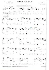 scarica la spartito per fisarmonica Paris madison in formato PDF